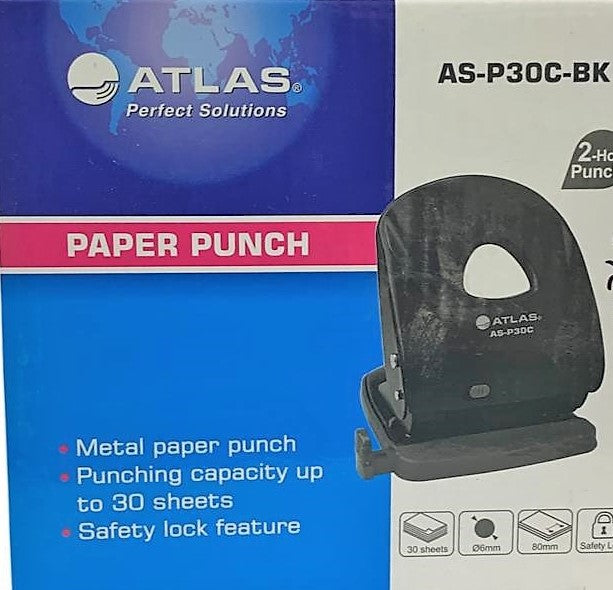 Atlas Paper Punch 30 Sheets || خرامه ورق اطلس 30 ورقه
