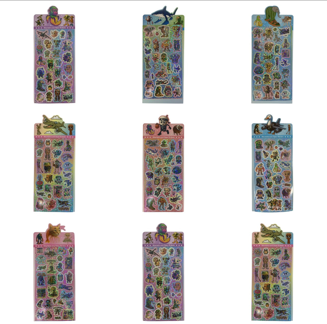 Ballerina Cappuccina And Friends Stickers Assorted Models || ستيكرز بالارينا كابوتشينا و اصدقائها موديلات متنوعة
