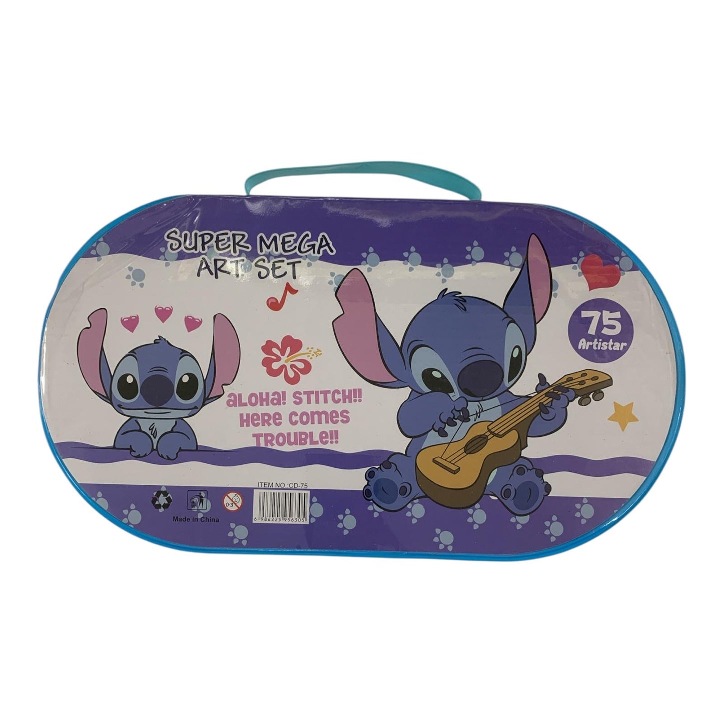 Stitch Super Mega Art Set || مجموعة التلوين الكبيره ستيتش
