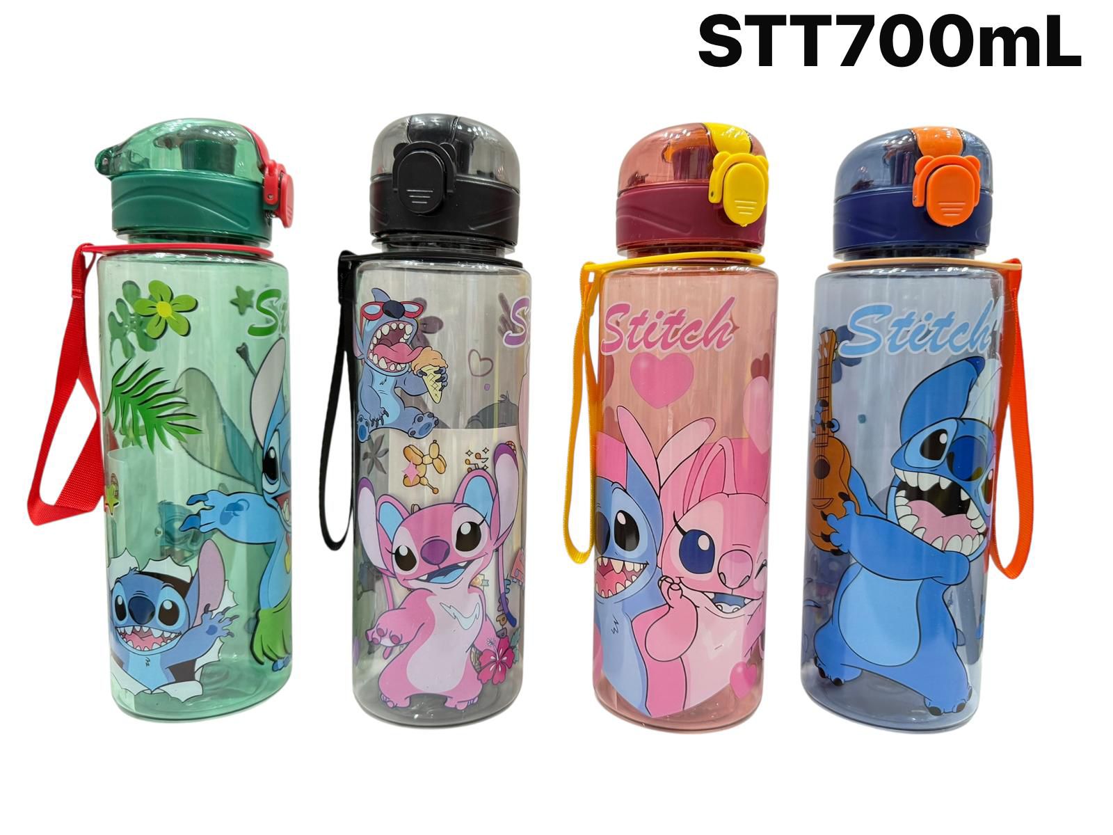 Stitch Water Bottle Assorted Color || مطارة ماء الوان متنوعة ستيتش