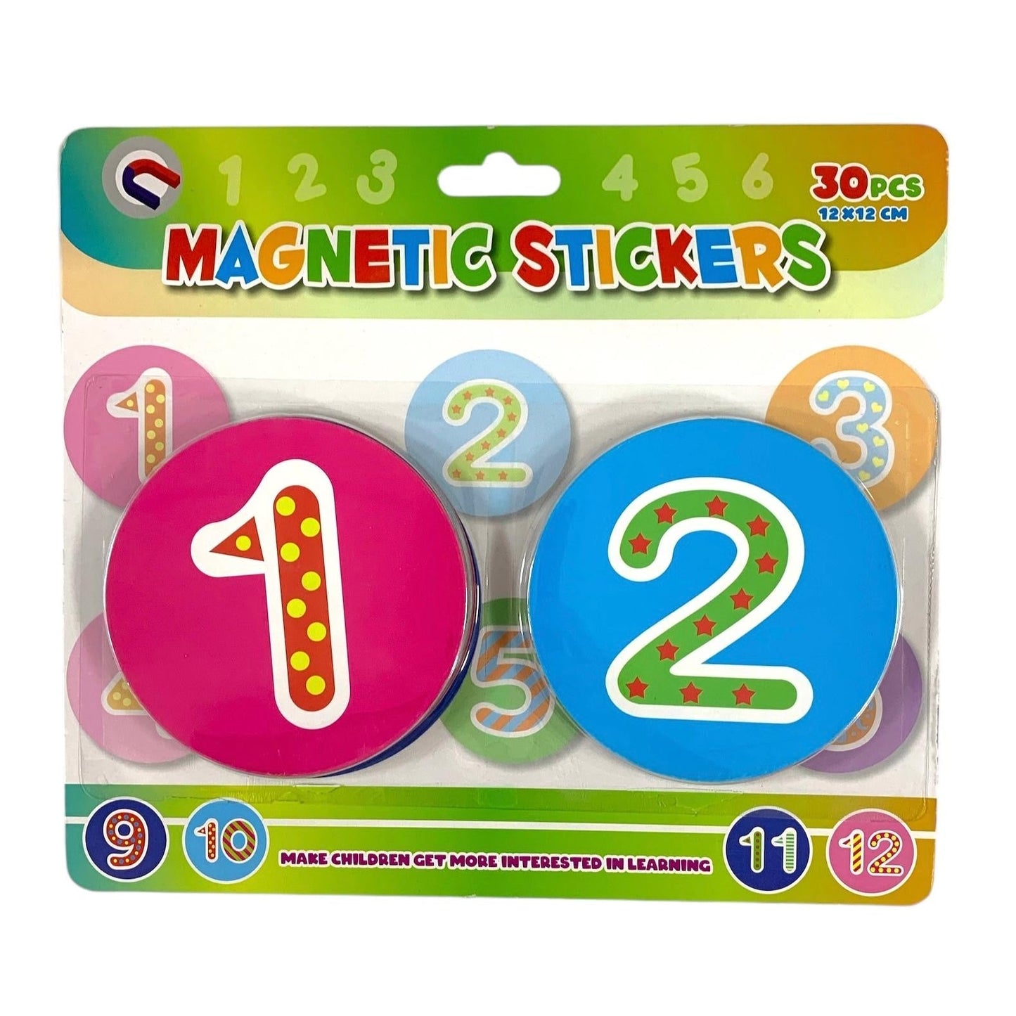 English Numbers Magnetic Disks || اقراص مغناطيسية ارقام انجليزية