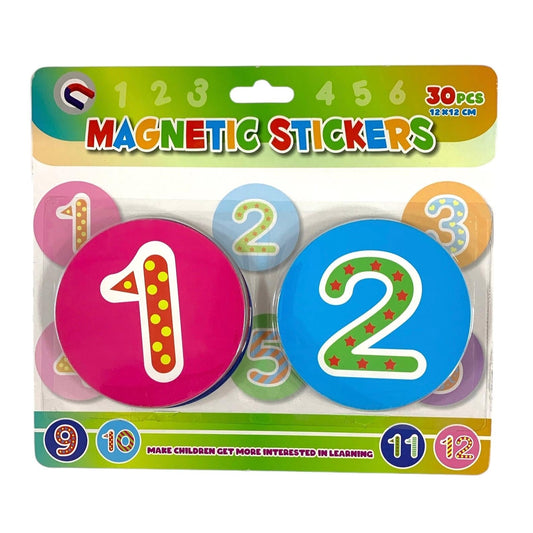 English Numbers Magnetic Disks || اقراص مغناطيسية ارقام انجليزية