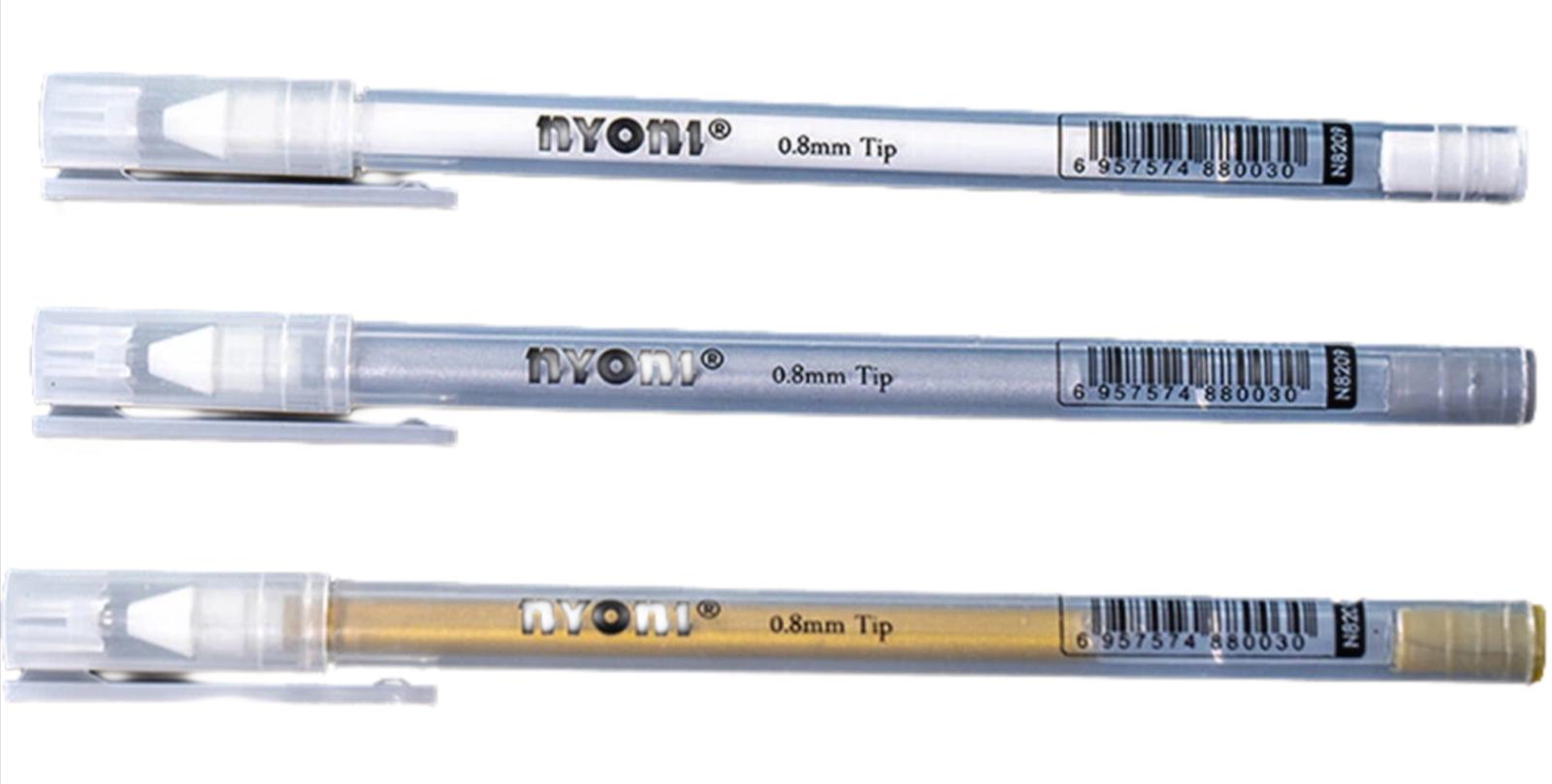 NYONI Paint Marker 0.8mm || اقلام ماركر نيوني 0.8 مم