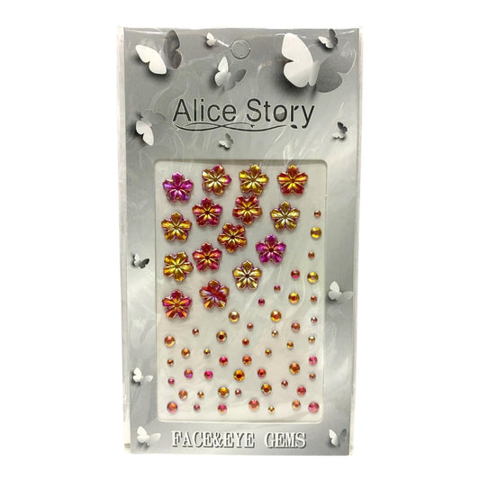 Colored Alice Story Face and Eye Stickers || ستيكر للخدود ملون