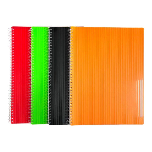 Assorted Color A4 File 20 Pockets || ملف عدد ٢٠ جيب الوان A4 متنوعة حجم