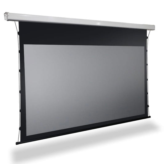 SMQ ALR Electric Tab Tension Projector Screen with RF and remote 100" || اس ام كيو شاشة عرض( ALR) ضد الضوء الكهربائية مع ريموت (100 بوصة)