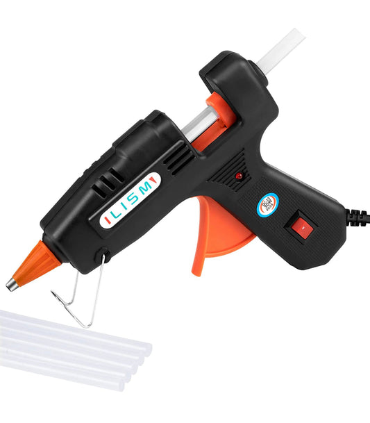 Hot Glue Melt Device Black || جهاز صمغ الحراري شمع صغير لون اسود