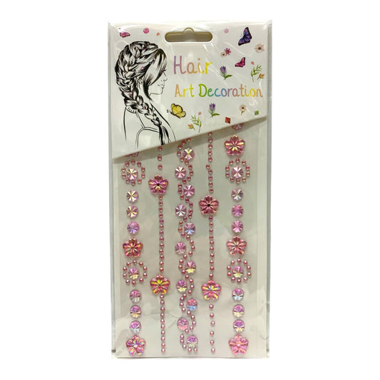 Hair Art Decoration Model Stickers #9 || ستيكرات فنية للشعر موديل رقم #9