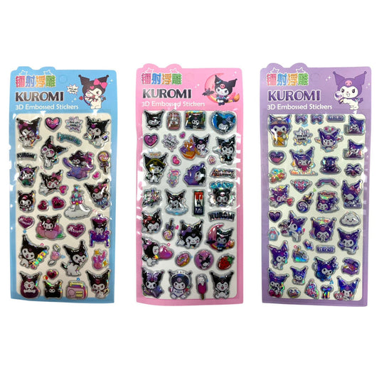 Kuromi Stickers Assorted Models || ستيكرات كورومي موديلات متنوعة