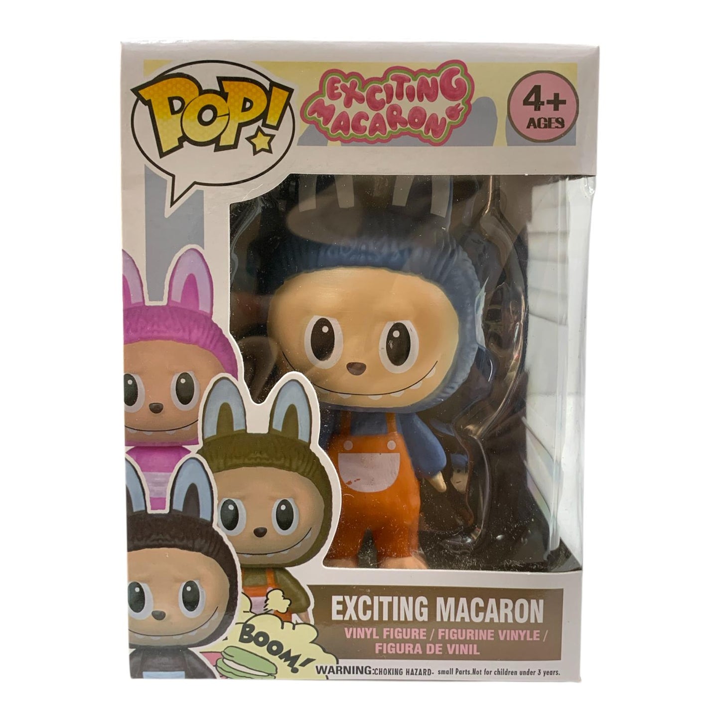 Labubu Pop Exciting Macaroon Blue || لعبة لابوبو بوب بوكس لون ازرق