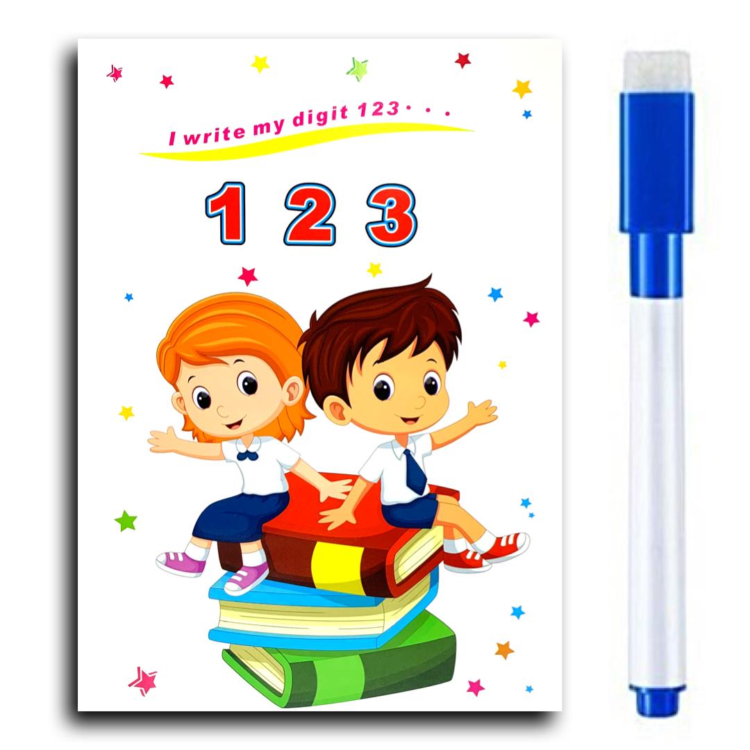 Numbers Training for Kids || كراسة تدريب ارقام لغة انجليزيه للاطفال