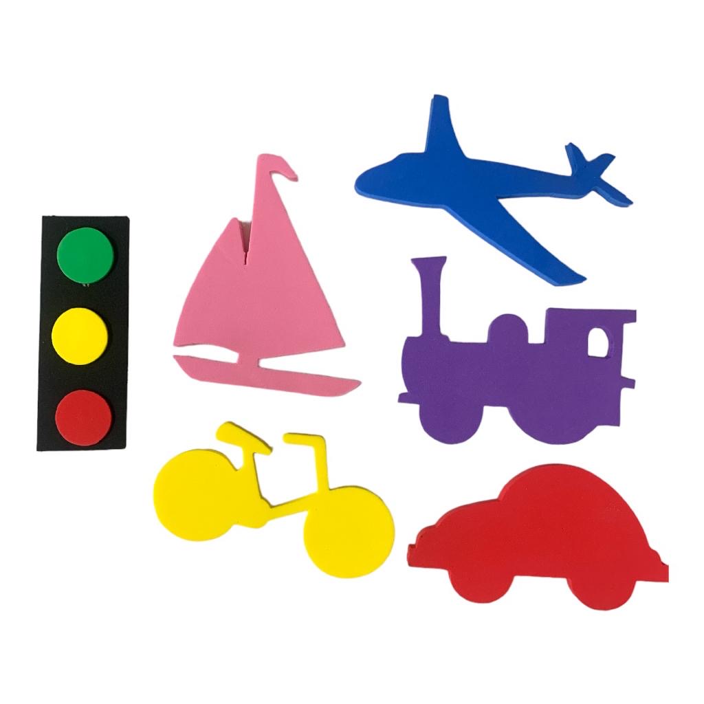 WhiteBoard Attachment Transportation || اشكال فوم للصبورة المواصلات