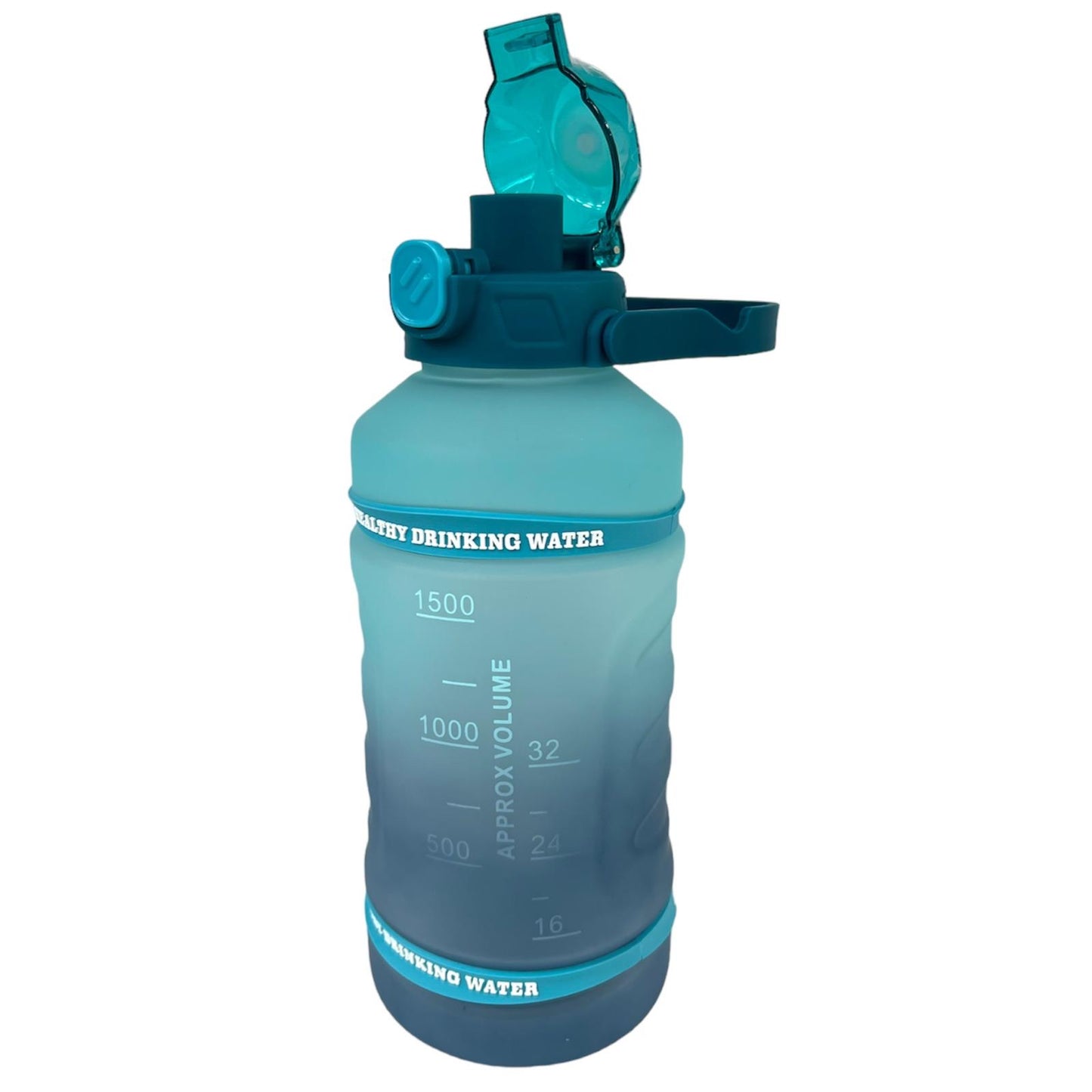 Timed Water Bottle Large Size || مطارة ماء لتذكير بشرب الماء حجم كبير