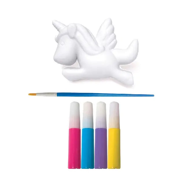 Mogtoy 3D Paint And Squishy Kit Unicorn || موج توي مجموعة تلوين سكوشي 3 دي شكل اليونيكورن