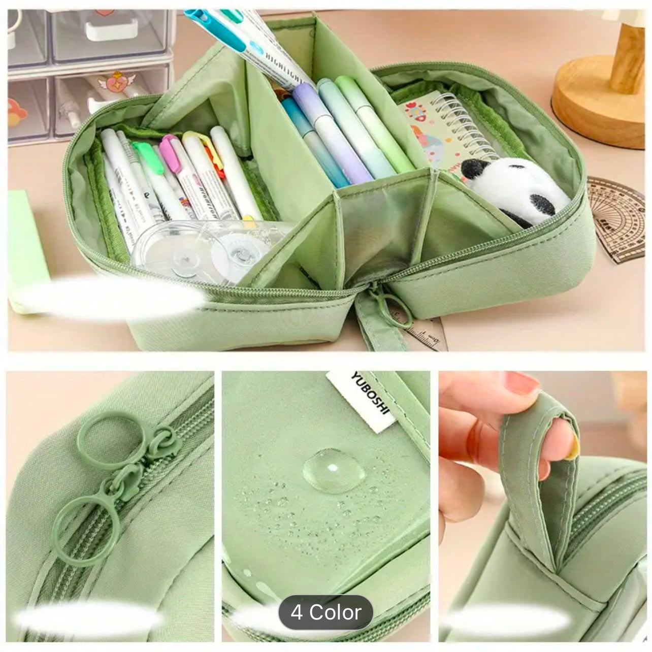 Multi Compartment Pencil Case || مقلمة متعددة المرافق حجم كبير