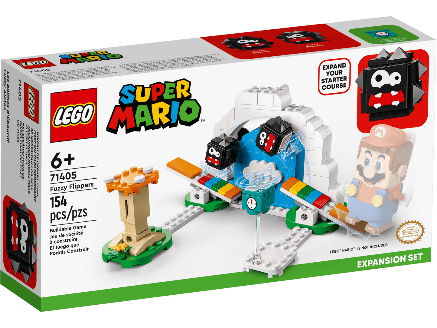 Lego FUZZY FLIPPERS EXPANSION SET || ليقو فليبرز سوبر ماريو