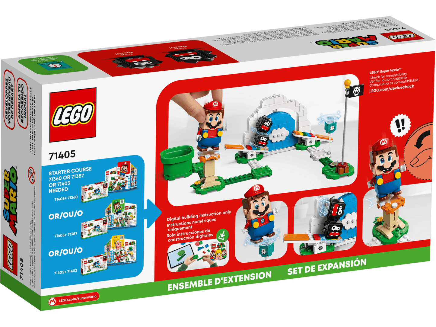 Lego FUZZY FLIPPERS EXPANSION SET || ليقو فليبرز سوبر ماريو