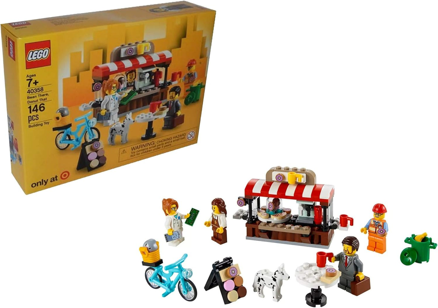 Lego Bean There Donut That 146 pcs  || ليقو محل القهوه و الدونت 146 قطعة