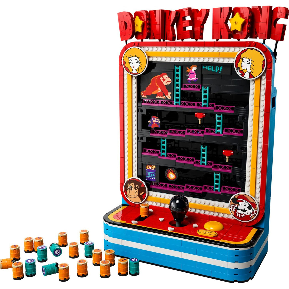 LEGO® Super Mario™ Donkey Kong™ Arcade 72051 || ليغو سوبر ماريو أركيد دونكي كونغ 72051