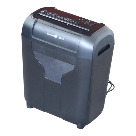Bi-Trust Paper Shredder BTC8 Crosscut 8 Sheets || فرامة ورق بي ترست كروس كت ٨ ورقة