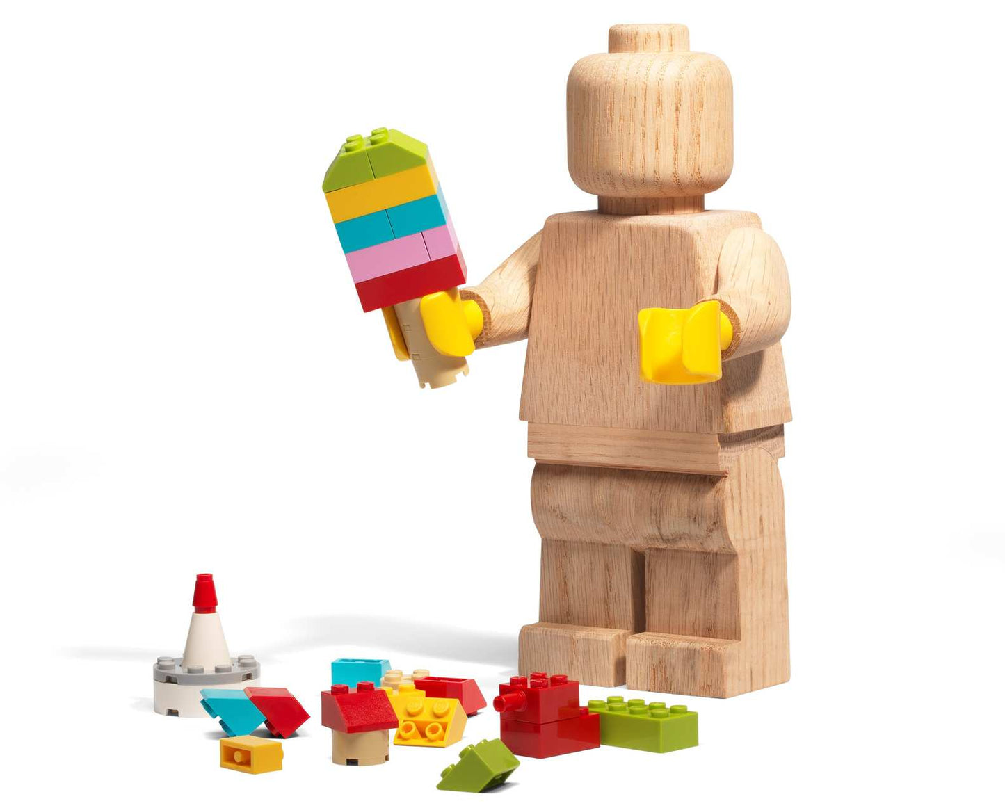Lego Woden Figurine || ليغو دمية خشب