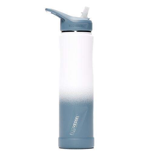 Ecovessel SUMMIT 24 oz - TriMax® Insulated Stainless Steel - Winter Storm Water Bottle