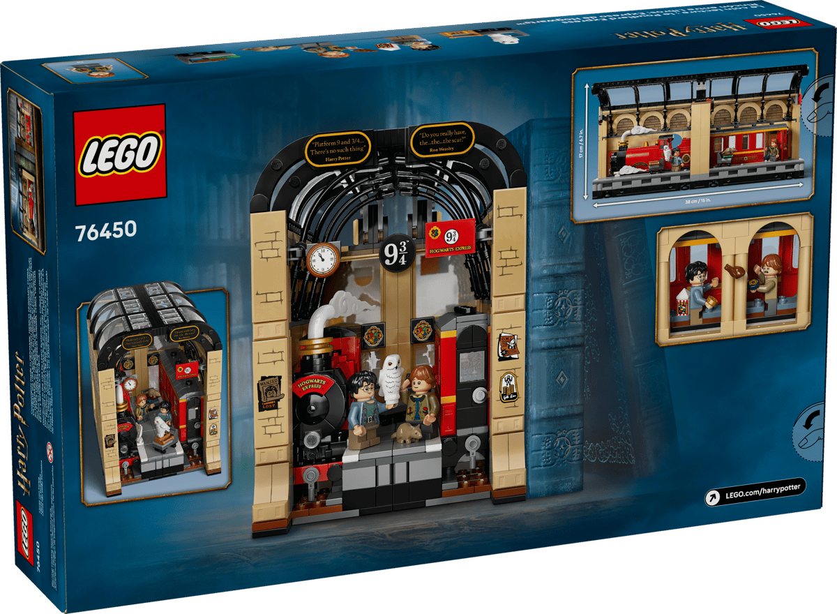 Lego Book Nook: Hogwarts™ Express || ليغو هوغ واترز ركن الكتب