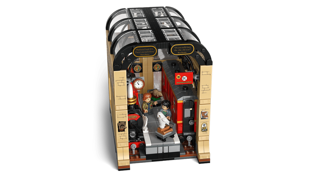 Lego Book Nook: Hogwarts™ Express || ليغو هوغ واترز ركن الكتب