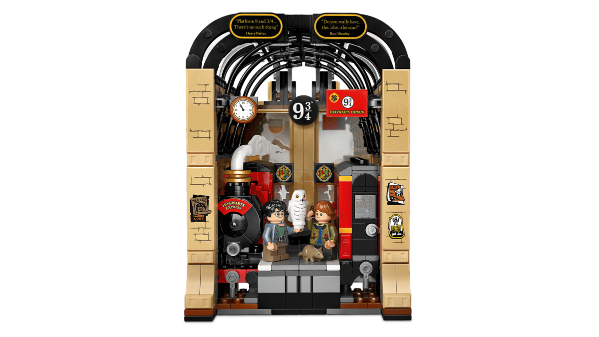 Lego Book Nook: Hogwarts™ Express || ليغو هوغ واترز ركن الكتب
