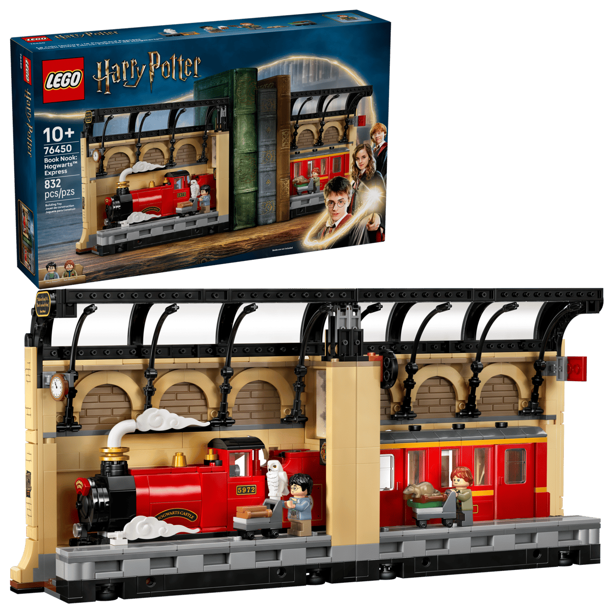Lego Book Nook: Hogwarts™ Express || ليغو هوغ واترز ركن الكتب
