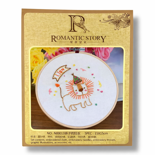 Crochet Embroidery Set 15 cm #5 || طقم كروشيه تطريز 15 سم #5