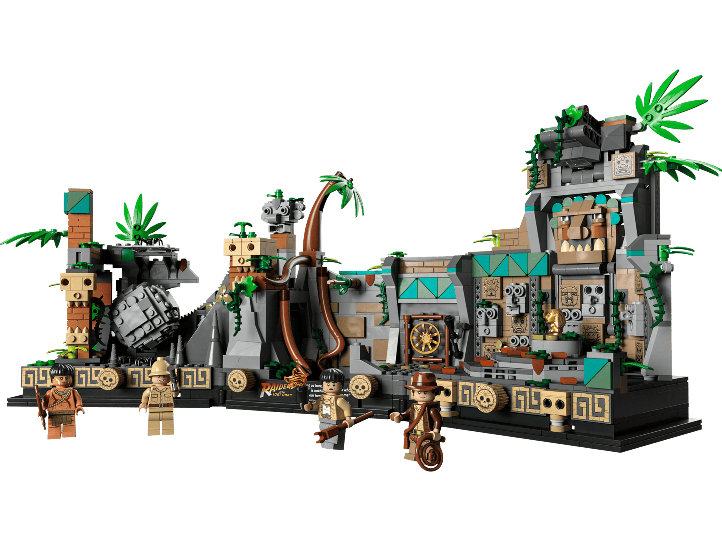 Lego Temple of the Golden Idol Retired Product || ليغو انديانا جونز قولدن ايدول