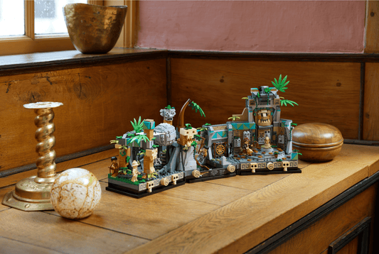 Lego Temple of the Golden Idol Retired Product || ليغو انديانا جونز قولدن ايدول