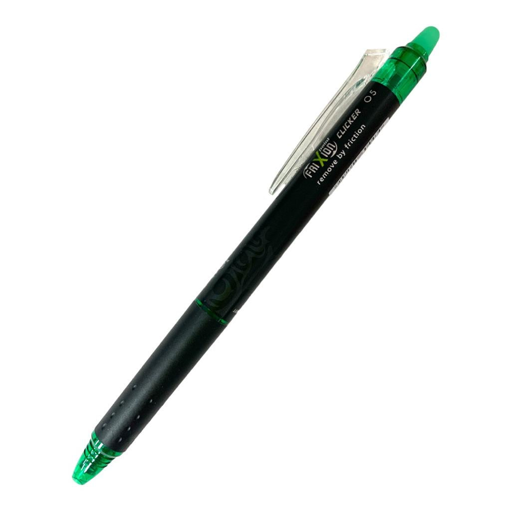 Pilot Frixion Clicker Black Edition 0.5 Erasable Pens || قلم حبر ماسح بايلوت فريكسون كبس الاصدار الاسود ٠.٥ مل