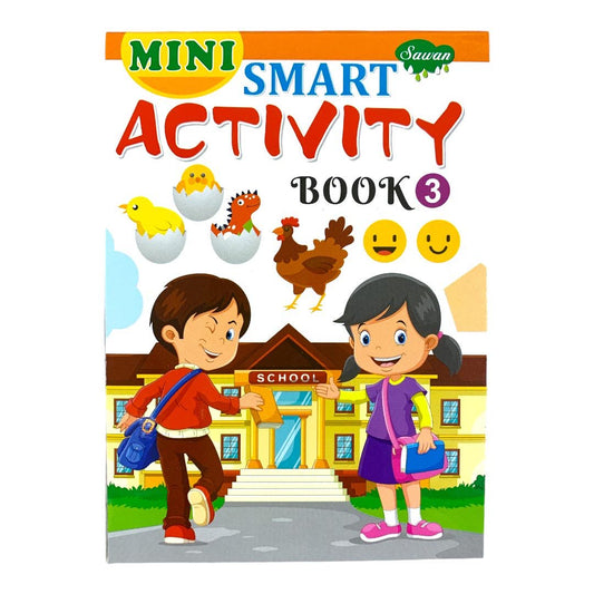 Sawan Mini Smart Activity Book 3 || دفتر نشاطات الاطفال الاذكياء ٣