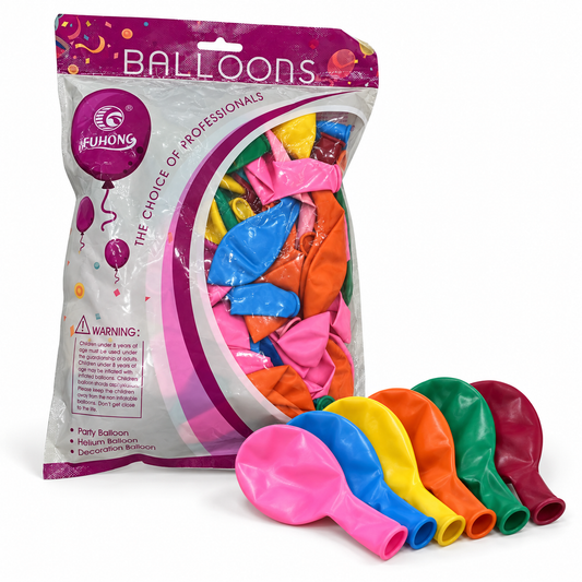 Balloon Bag Mix Colors 100 || كيس بالونات ١٠٠ حبة الوان ميكس