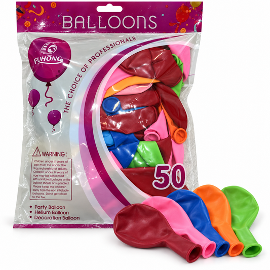 Balloon Bag Mix Colors 50 || كيس بالونات ٥٠ حبة الوان ميكس
