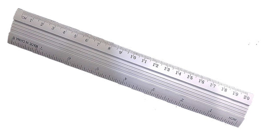 Aluminum Scale Ruler 20 cm || مسطرة الومنيوم 20 سم