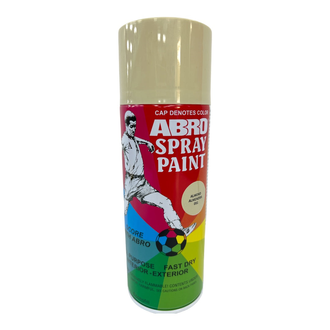 Abro Spray Paint Beige Almond Color || دهان صبغ رش سبراي ابرو⁩ لون بيج الموند