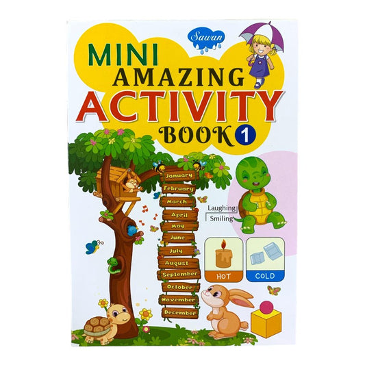Sawan Mini Amazing Activity Book 1 || دفتر نشاطات الاطفال المذهل ١