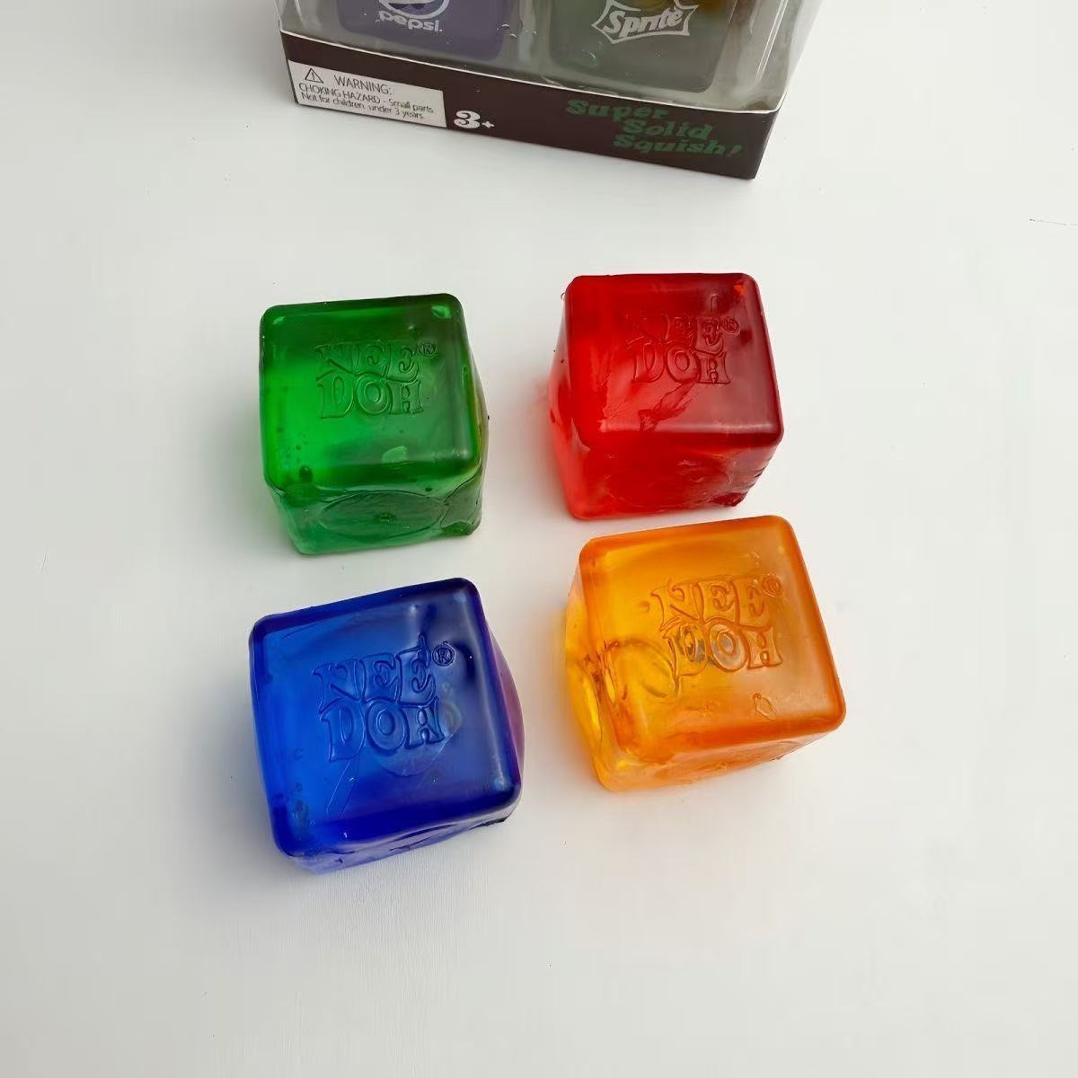 Needoh Nice Ice Baby Mini Squishy Cube Drinks || مكعب نيدو ميني مشروبات غازية