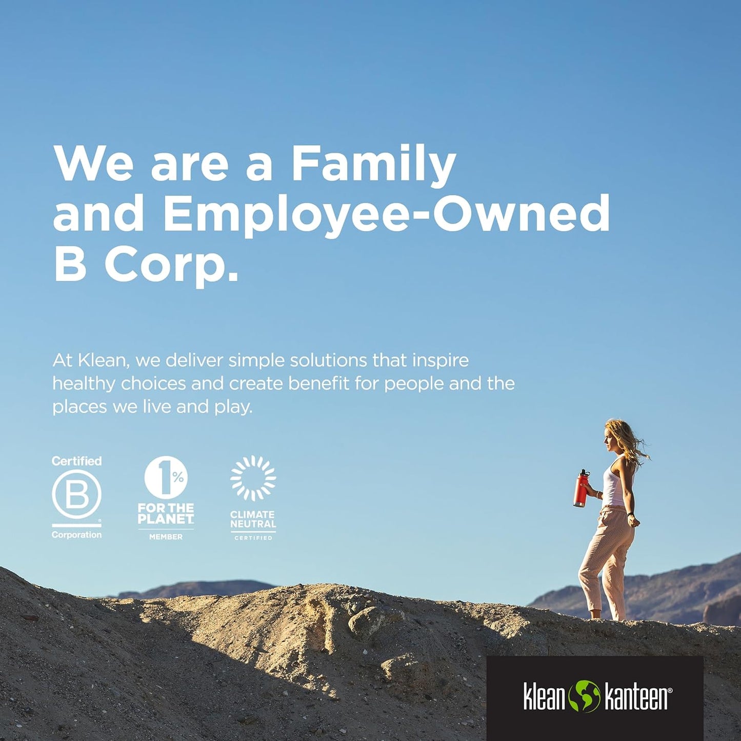 Klean Kanteen Kid Classic Narrow 355ml (w/ Sippy Cap) Safari || مطارة ماء كليين كانتيين 355 مل شكل سفاري