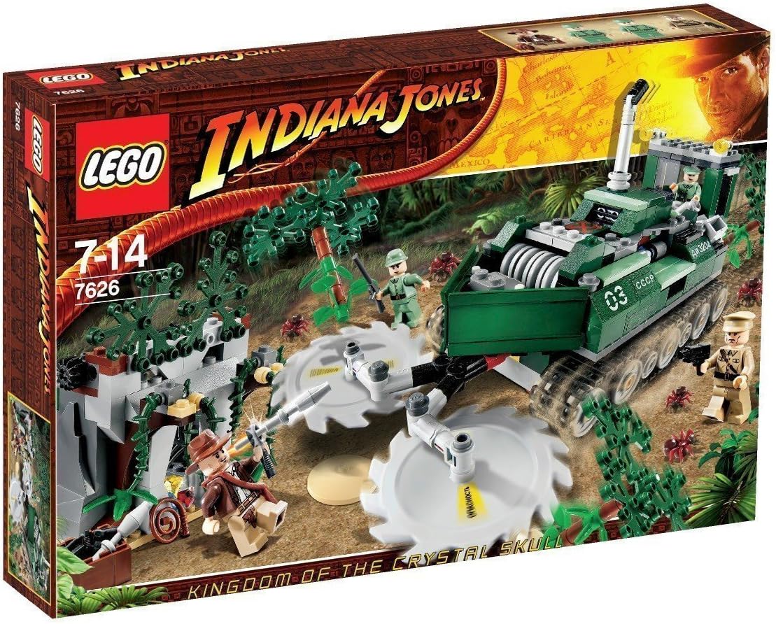 Lego Jungle Cutter || ليقو انديانا جونز قطع الغابة