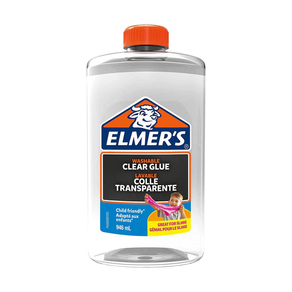Elmers School Glue 946 ml Clear Color || صمغ المرز شفاف حجم 946 مل