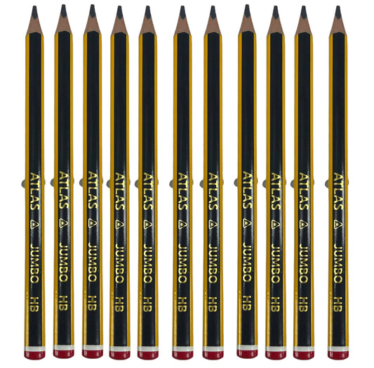 A&T Color Me Jumbo Pencil Pack 12 Pcs || اقلام رصاص جامبو اطلس اي اند تي كولور مي