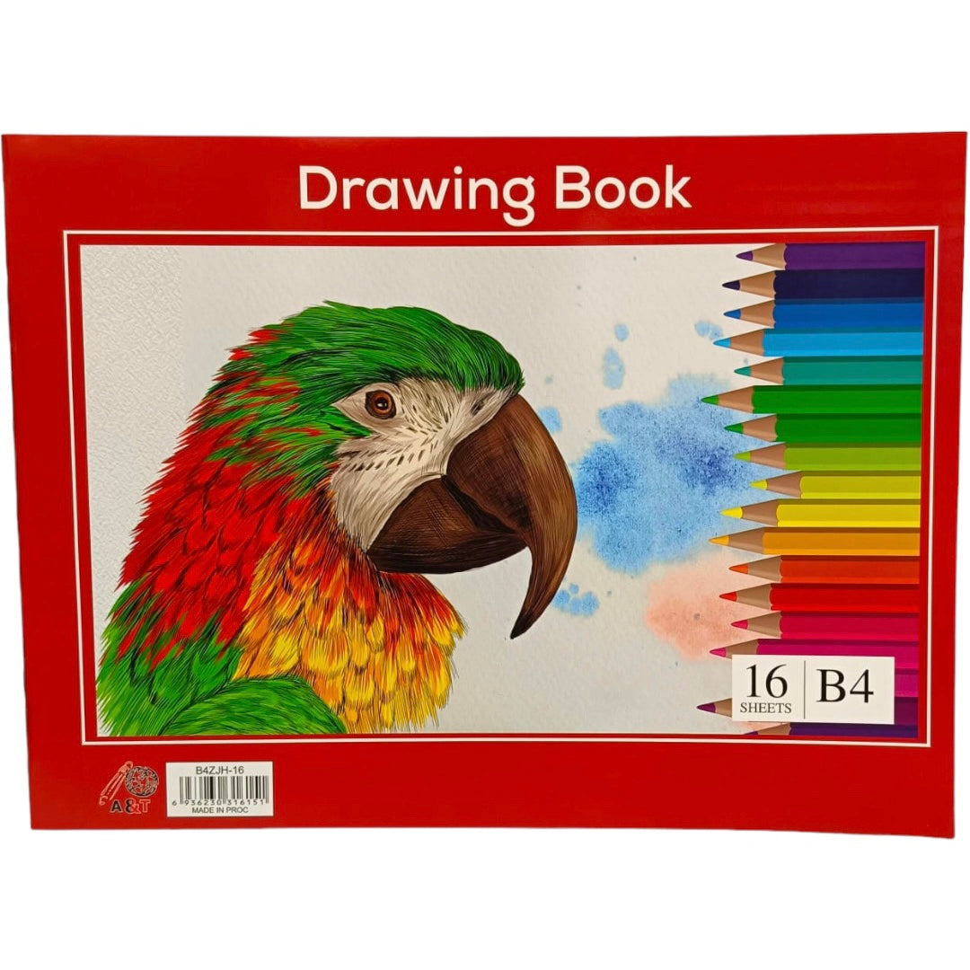 A&T Drawing Book 16 Sheets || دفتر رسم اي اند تي ١٦ ورقة
