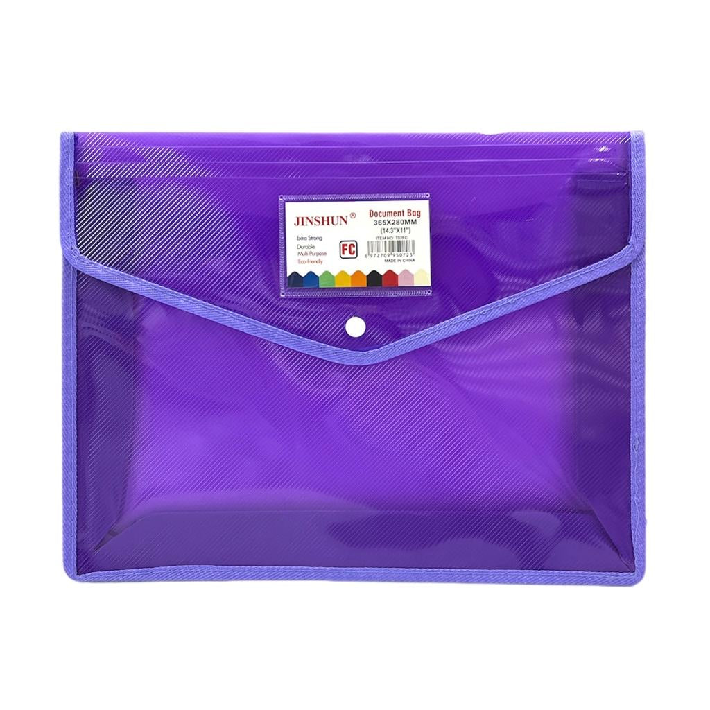 A&T Colored FC Files Purple || ملفات بلاستيك فلسكاب شفاف لون بنفسجي