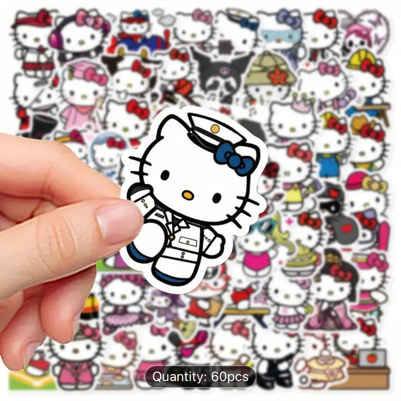 Hello Kitty Stickers 60 Pcs