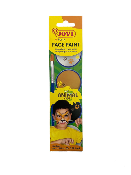 Jovi Face Paint 3 Colors || الوان وجه جوفي اقراص ٣ لون