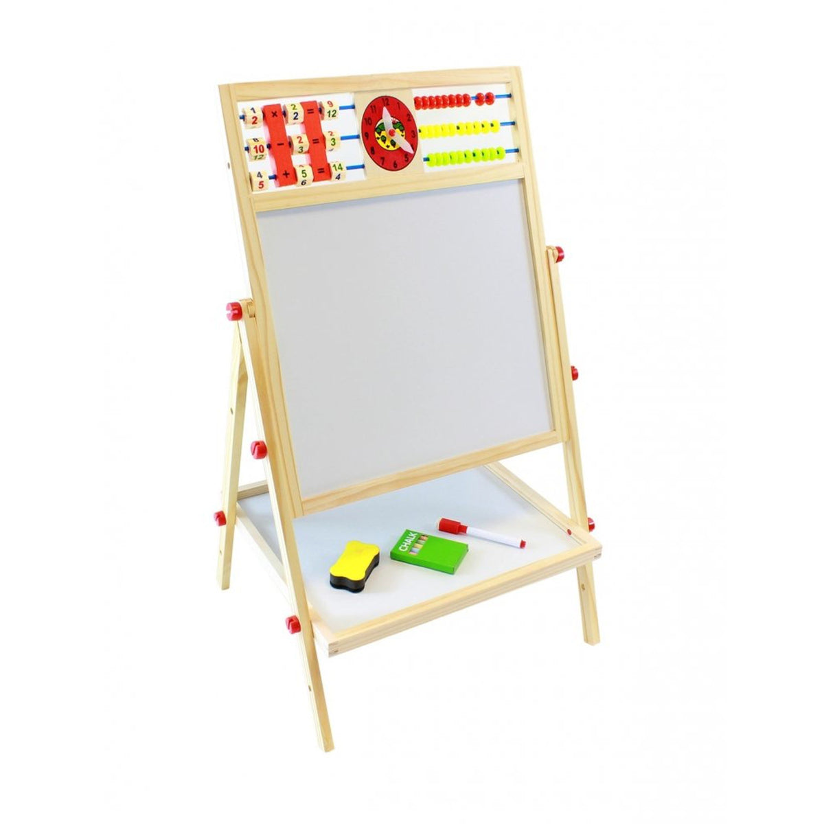Multifunctional Double Sided Drawing Board || لوحة وجهين بلاك بورد و وايت بورد